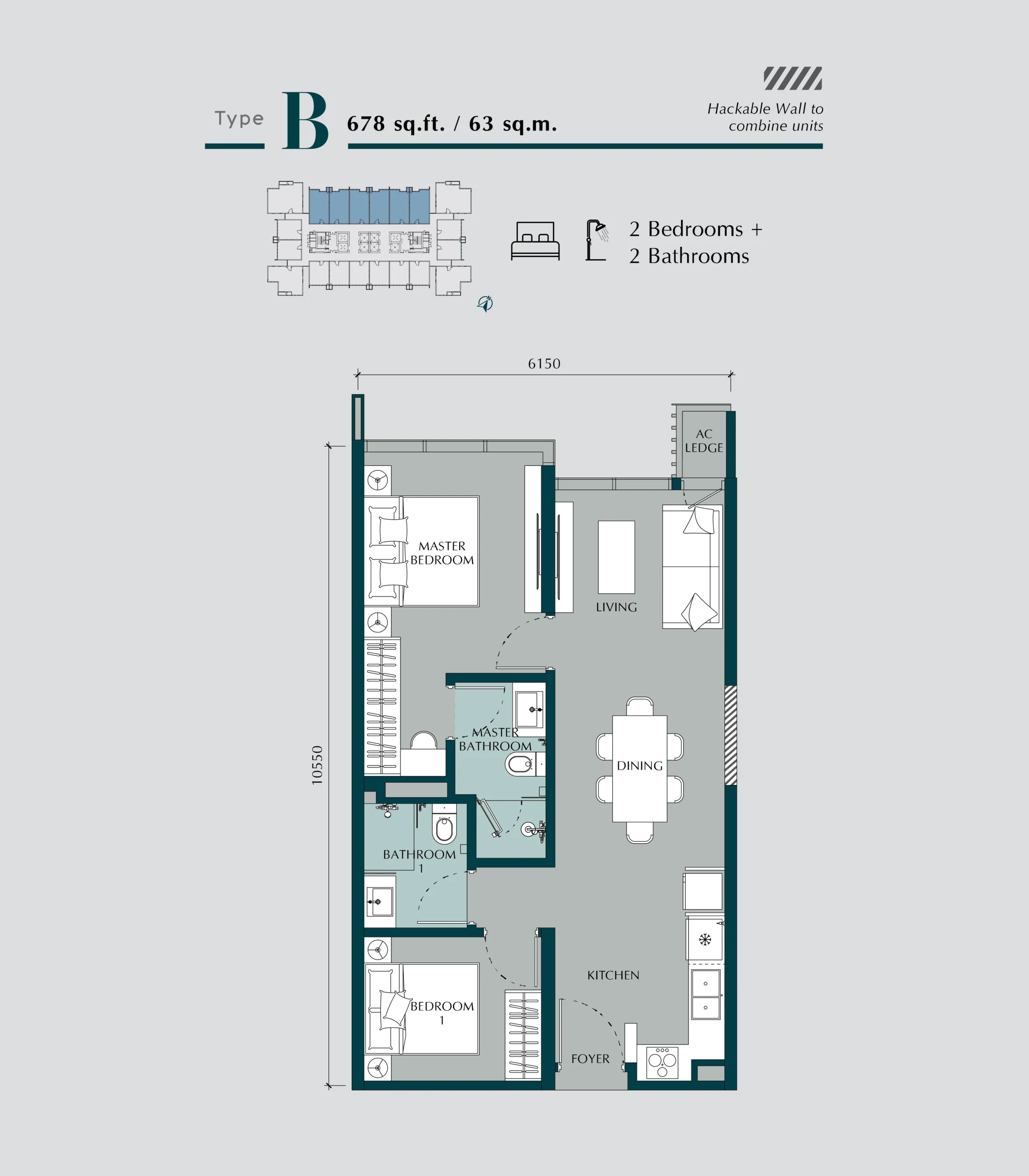 Layout B Floor Plan