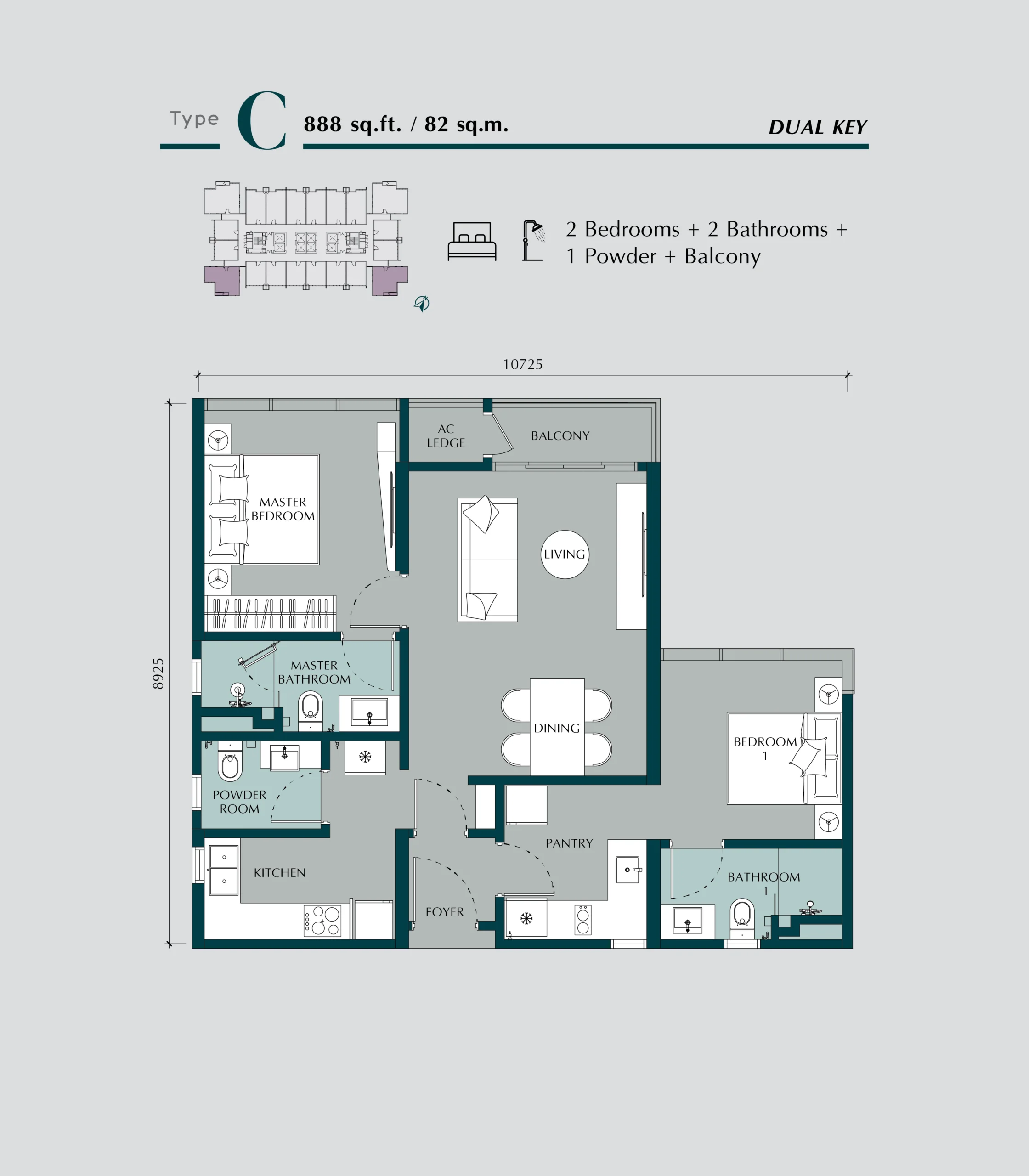 Layout C Floor Plan